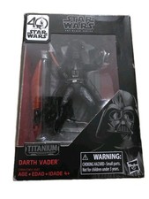 NIB Star Wars The Black Series Titanium Series Darth Vader  01 40th Anniversary