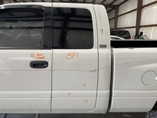 2001 Dodge Ram 1500 Driver Left Rear Door Shell Oem White 74000 Miles