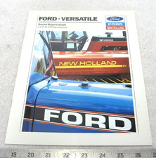 VINTAGE FORD VERSATILE TRACTOR BUYERS GUIDE 12.5 HP-470HP BROCHURE TW35 846 876