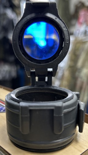 Surefire Opaque Protective Cover Flashlight Lense Blue/Yellow - Picture 5 of 6