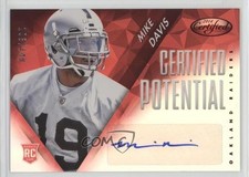 2014 Certified Potential Mirror Signatures Red 103/149 Mike Davis #P-MD Auto 1s7