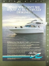 1989 ADVERTISEMENT for Sea Ray 44 440 Aft Cabin yacht Boat
