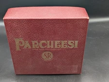 VINTAGE SELCHOW & RIGHTER PARCHEESI BOXED BOARD GAME COMPLETE 1946