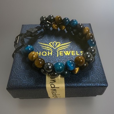 DHQH Jewelry Triple Protection Bracelet Luck Prosperity Happiness Nice Gift
