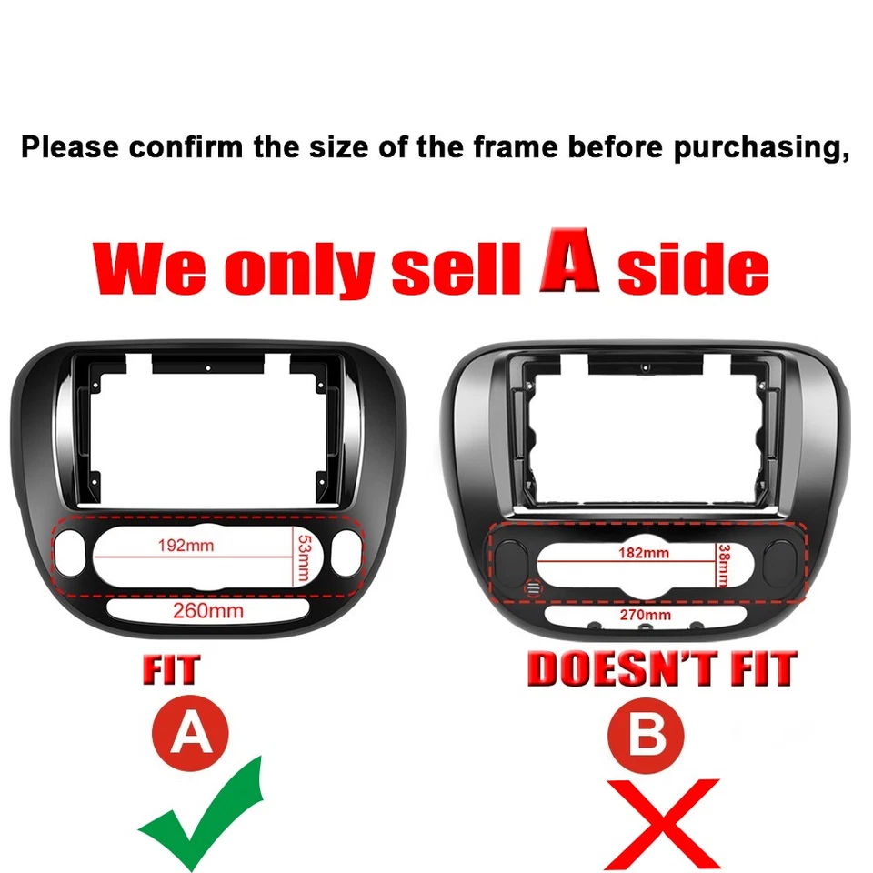 Radio de coche estéreo Android 13.0 GPS navegación Apple WiFi Carplay para Kia Soul 2013-2019 Foto 2 de 4