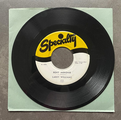 7'' Larry Williams - Bony Moronie - US Specialty