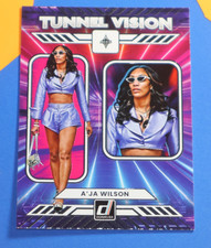 2025 Panini Donruss WNBA - Tunnel Vision A'ja Wilson #13 Vegas Aces