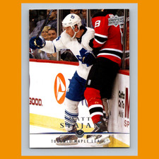 Matt Stajan #433 2008-09 Upper Deck Toronto Maple Leafs Hockey Card NHL