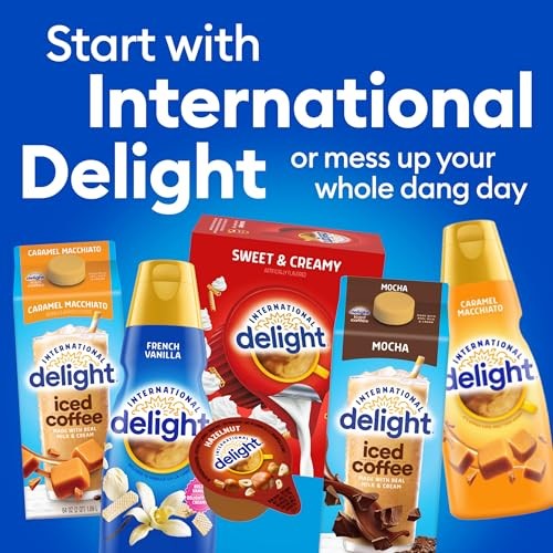 International Delight Macchina da Caffè Singola, Dolce e Cremosa, Scaffale St - Foto 10 di 12