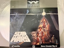 Star Wars Laserdisc 1985 CBS Fox Stereo Exten...