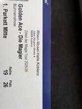 Golden Ace - Die Magie - Koblenz 17.Mai 2026 19:00 Uhr