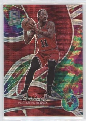 2021-22 Panini Spectra Celestial Prizm 11/99 DeMar DeRozan #9 7y2