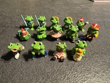 Kinder Surprise - lot 14 figurines Grenouilles Mini Splash