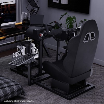 USED-Hottoby Flugsimulator Cockpit Mit Sitz Passend Für Logitech G920 G923 G29