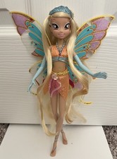 Winx Stella Super Fata Enchantix Doll Kingdom Lost Rainbow - No Lip Gloss