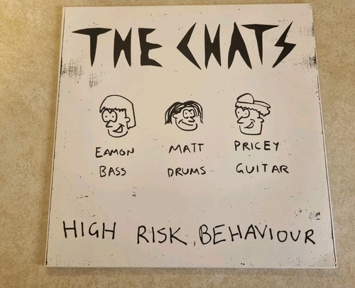 The Chats - High Risk Behaviour Vinyl LP PISS YELLOW