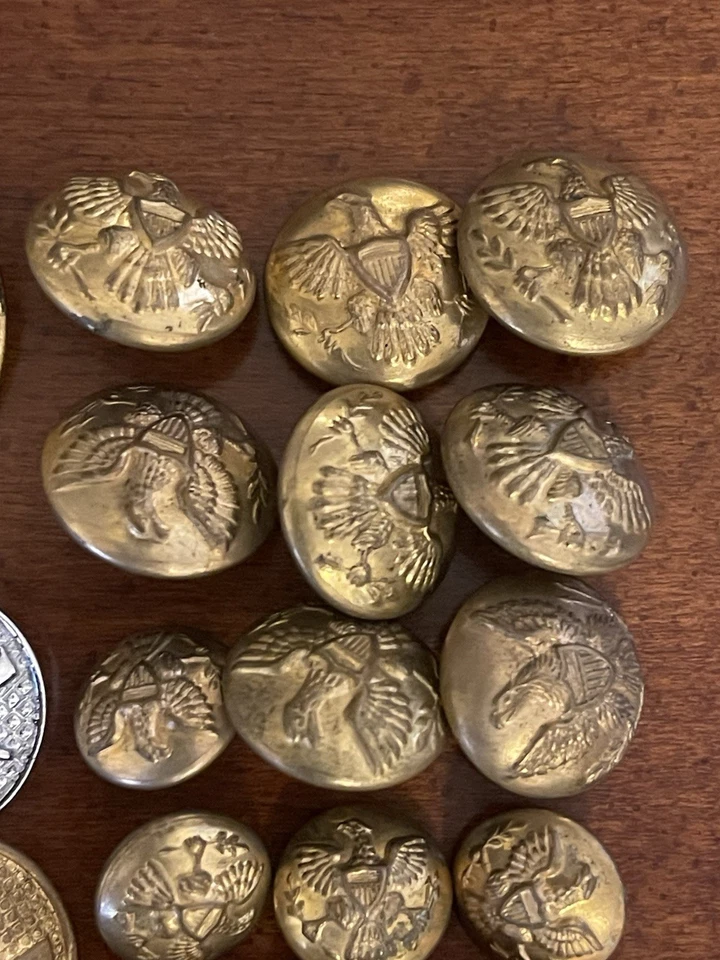 第一次世界大战各种纽扣、Insignia 和别针 — 第 3/4 张图片