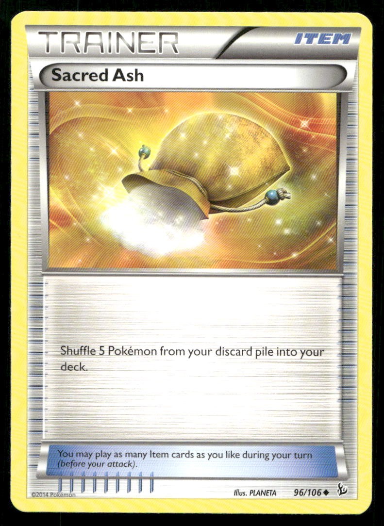 Sacred Ash Uncommon XY - Flashfire 96/106 NM