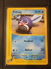 Poliwag 125/165 Common Expedition Base Set Pokemon NM Pokemon Card