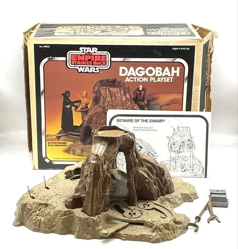 1981 Kenner Star Wars Dagobah Playset Empire Strikes Back Complete BoxManual Toy