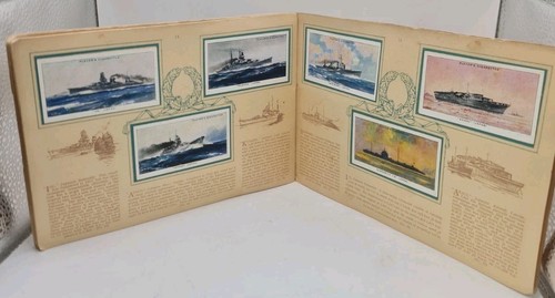 Modern Naval Craft full set of 50 original Players cigarette cards in album 1939 - Picture 9 of 11