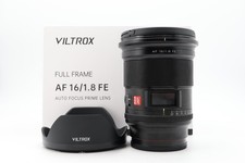 Viltrox AF 16mm f/1.8 Lens Sony E-mount Full Frame Excellent 0355MQ8