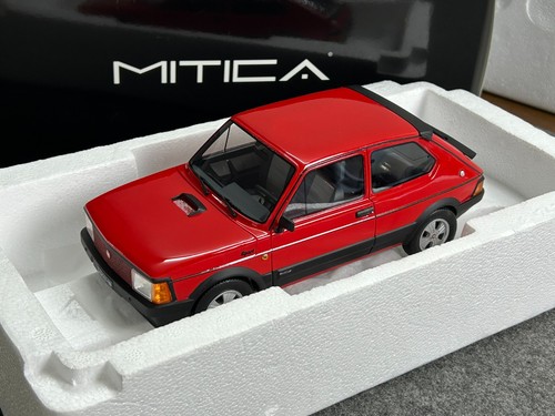 MITICA 1/18 FIAT Sport 5 Speed Red Resin Car Model - Picture 9 of 12