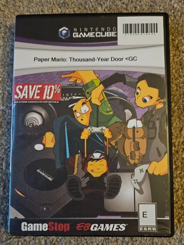 Paper Mario The Thousand Year Door (Nintendo GameCube 2004) Disc Only/Working