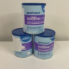 Lot Of 3 Formula - Dr. Brown  s Good Start - Soothe Pro - Expires 07/11/2026