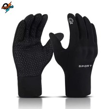 MuqiNush Men Women Winter Thermal Warm Windproof Gloves -Waterproof Running Cycl
