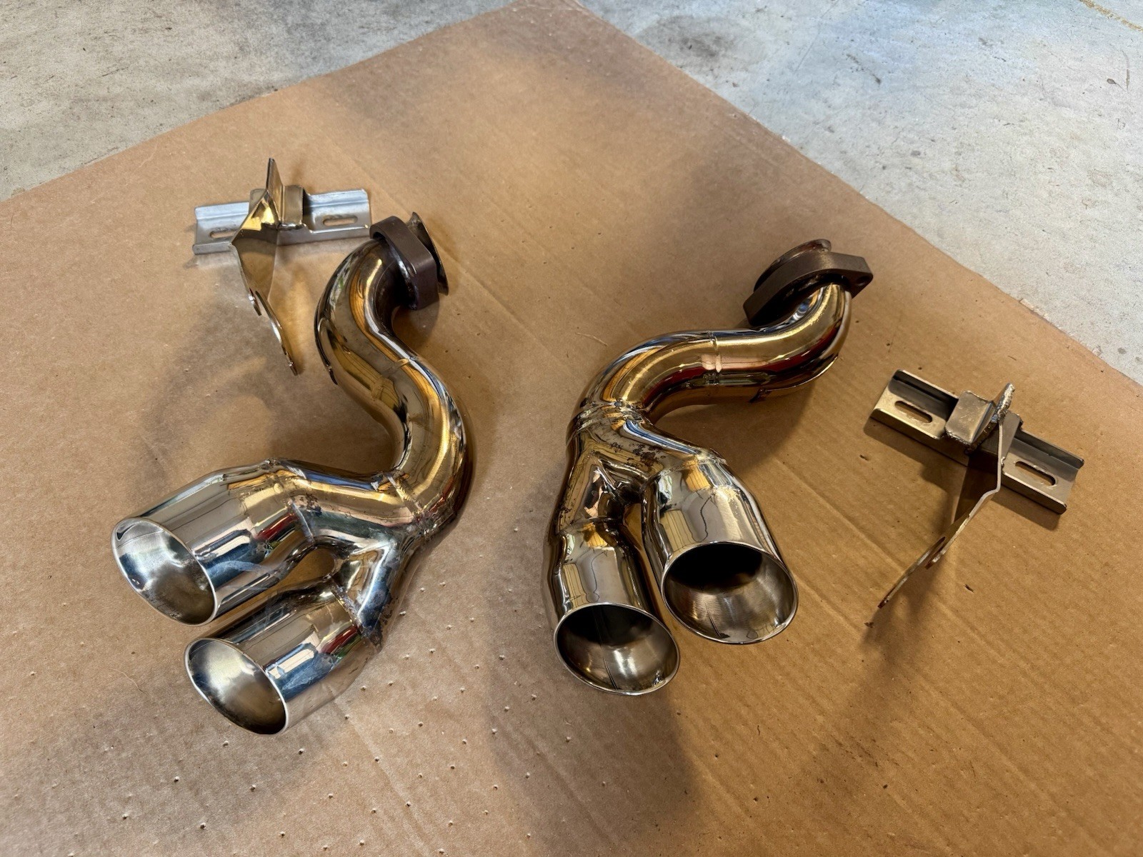 Tubi Style Ferrari 348 Exhaust -     Free Shipping (Continental US)