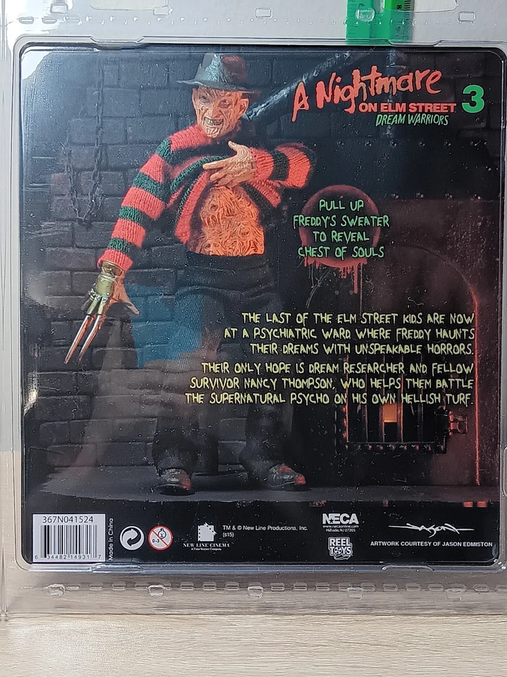 *ENVÍO GRATUITO* 8" FREDDY KRUEGER Pesadilla en Elm Street 3 Dream Warriors NECA Foto 2 de 2