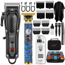 Hair Clippers for Men, Professional Rechargeable Cordless Clippers for Men El...