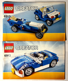 LEGO Creator 3-in-1 Lot (5867, 7292, 6913) 9 Vehicle Builds 100% Completed!