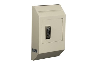 Protex WDB-110E II Drop Box, Electronic Lock, Wall Mount, Anti-Fish, Legal Slot