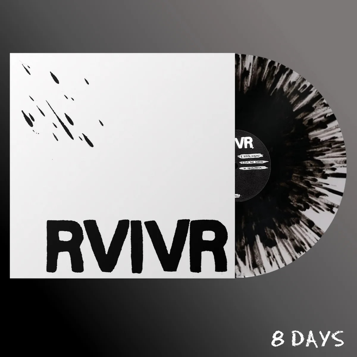 Rvivr - RVIVR - Clear/Black Splatter Vinyl LP | Presale Ships By 18.9.26