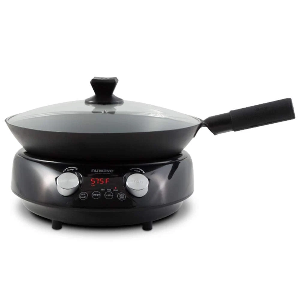 Nuwave Mosaic Induction Wok, Precise Temp Controls from 100°F to 575°F in 5°F...