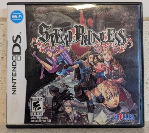 Steal Princess Nintendo DS Authentic Atlus RPG *NO MANUAL