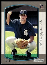 Eric Munson 2000 Bowman #333 Detroit Tigers MLB READ FREE SHIPPING AutographDen