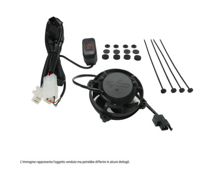 EXED Kühlerlüfter HAND UNIVERSAL für Motorrad 2T und Motorrad 4T