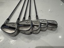Callaway A1 Smoke Iron Set 6-P ( 5 Clubs ) Steel Elevate 85 Stiff Flex Shafts