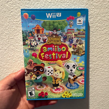 Nintendo Animal Crossing: Amiibo Festival Wii U 2015 Manual & Case E NTSC-U/C