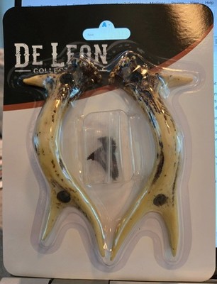 2 De Leon Deer Antler Cabinet / Drawer Handles New in Original Package