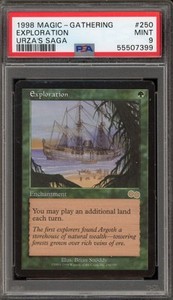 Magic The Gathering MTG Exploration Urza's Saga #250 PSA 9 Mint