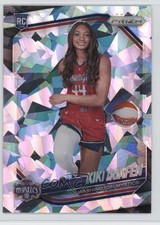 2025 Panini Prizm WNBA Rookie Variation Ice Prizm Kiki Iriafen #149 hu1