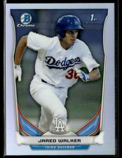 2014 Bowman Draft #CDP130 Jared Walker Chrome Refractors Card 0603M