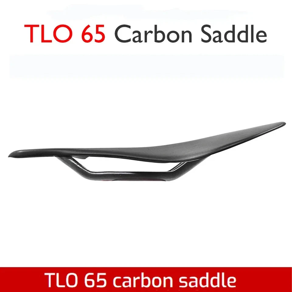 Sillín de bicicleta de grava de carbono ligero 120 mm x 260 mm asientos de bicicleta MTB 7x8/7x9 mm Foto 4 de 4