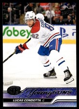 2023-24 Upper Deck Young Guns Lucas Condotta Rookie Montreal Canadiens #484