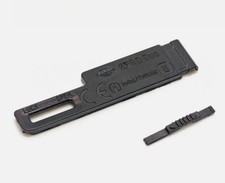 For Sony DSC-T70 Battery Cover Door Cap With Switch Lock Black NEW
