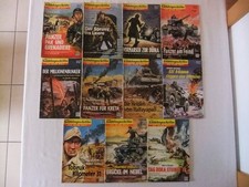 Soldatengeschichten aus aller Welt, 11 alte Hefte, guter Zustand, siehe Bild